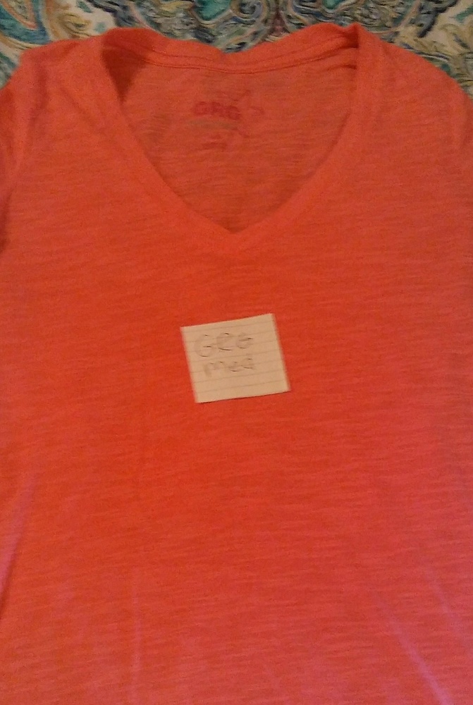 V neck t-shirt